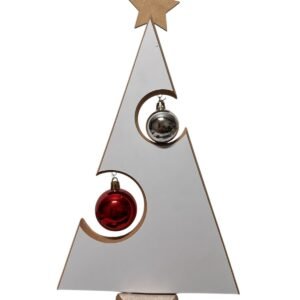 Arbolito decorativo minimalista blanco